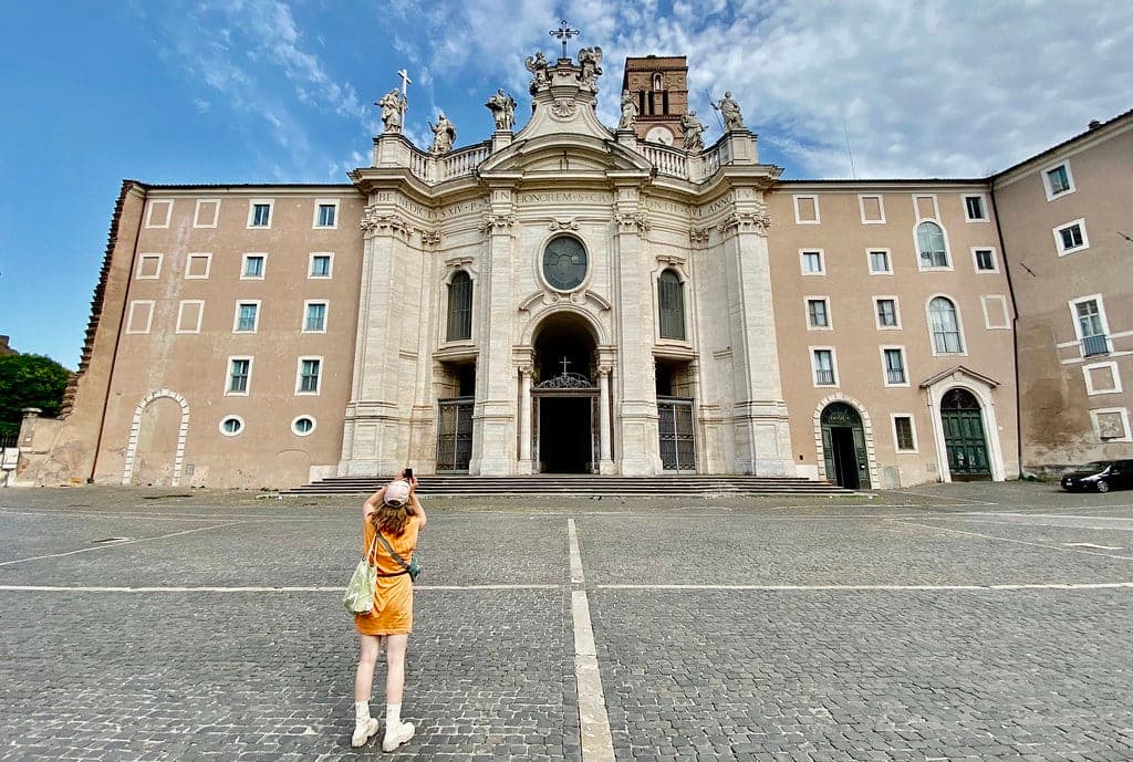 Basilica of the Holy Cross in Jerusalem, Rome, Italy