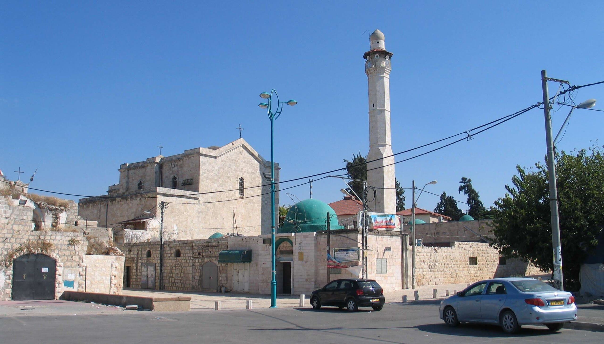 Church of St. George and mosque of El Khidr, Lod (Lynda), Israel