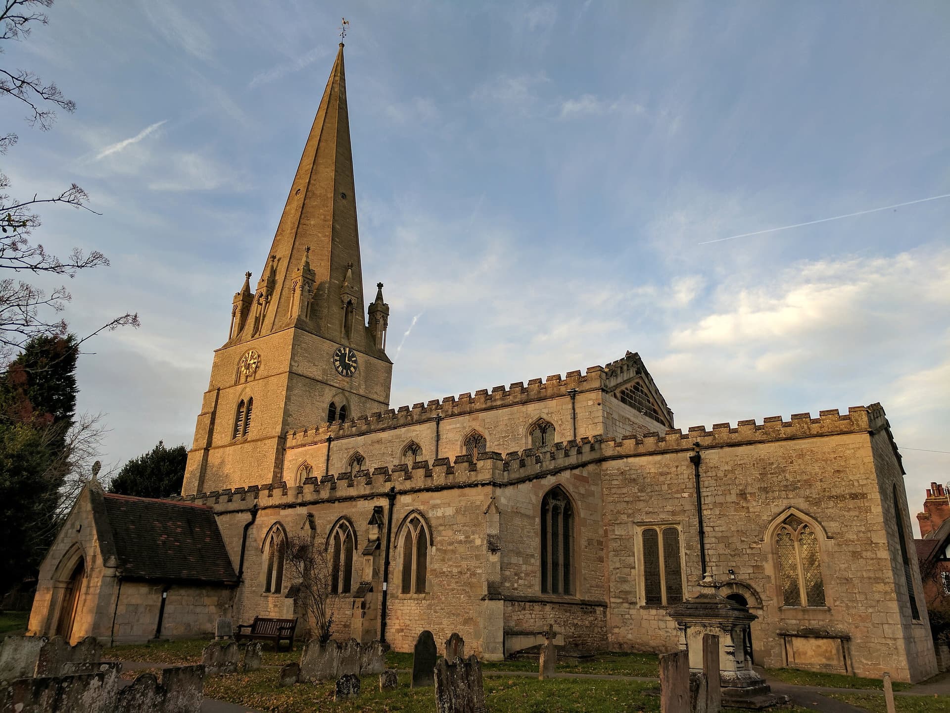 Church of St. Mary and St. Edwin, Evesham, England