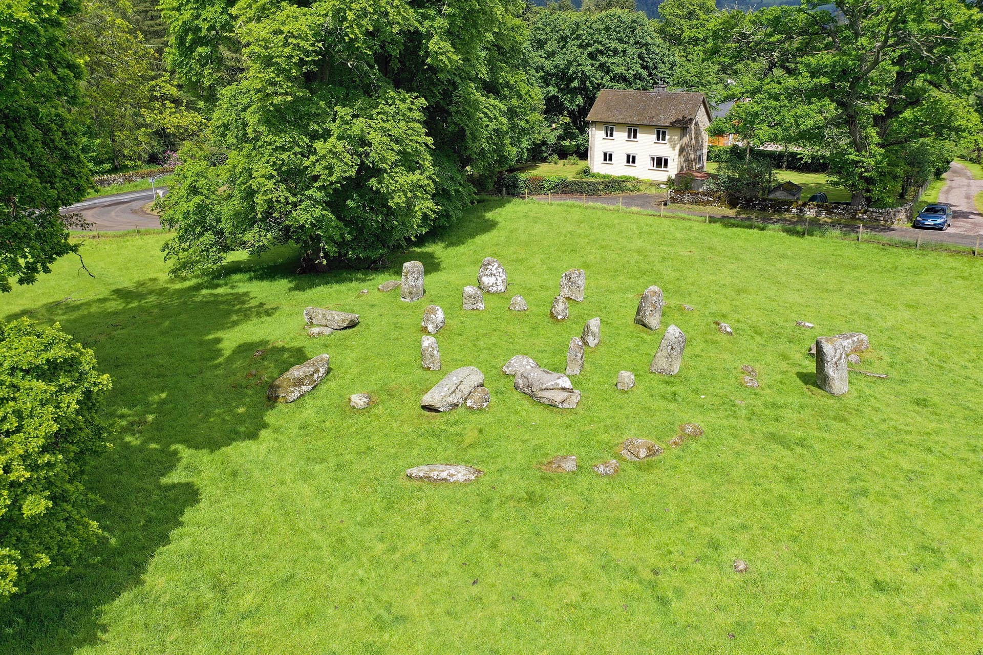 Croft Moraig Stone Circle, Aberfeldy