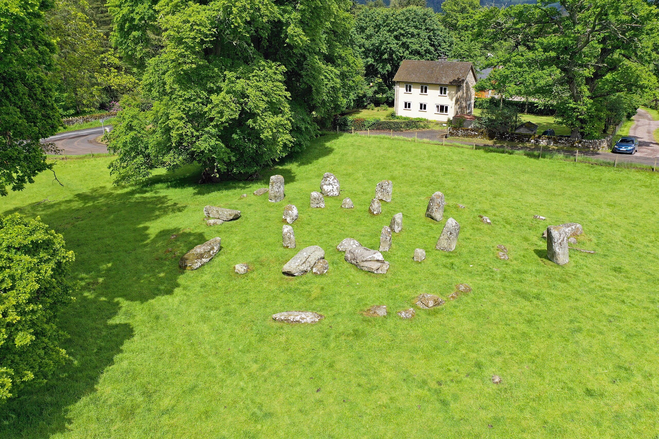 Croft Moraig Stone Circle, Aberfeldy