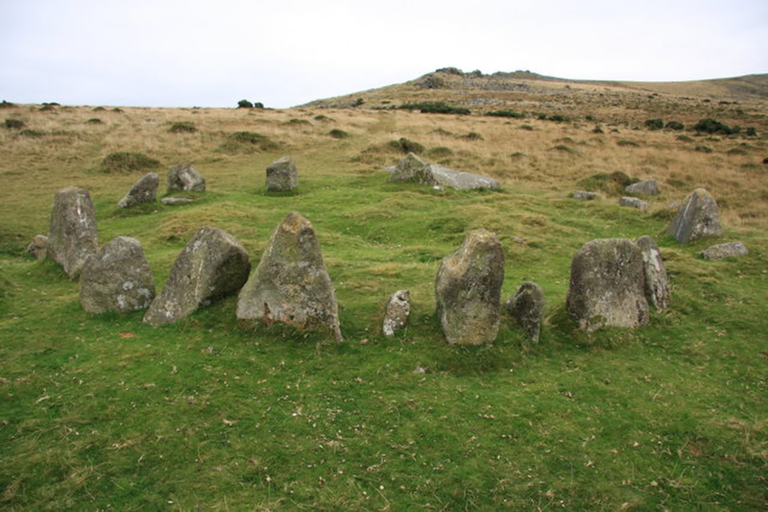 Nine Maidens stone ring, Cornwall