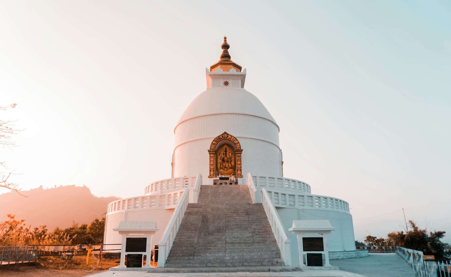 Shanti Stupa, Pokhara