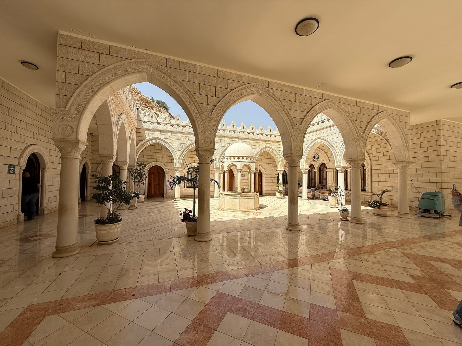 Shrine of Nabi Shuʿayb, near Kfar Zeitim, not far from Tiberias, Israel