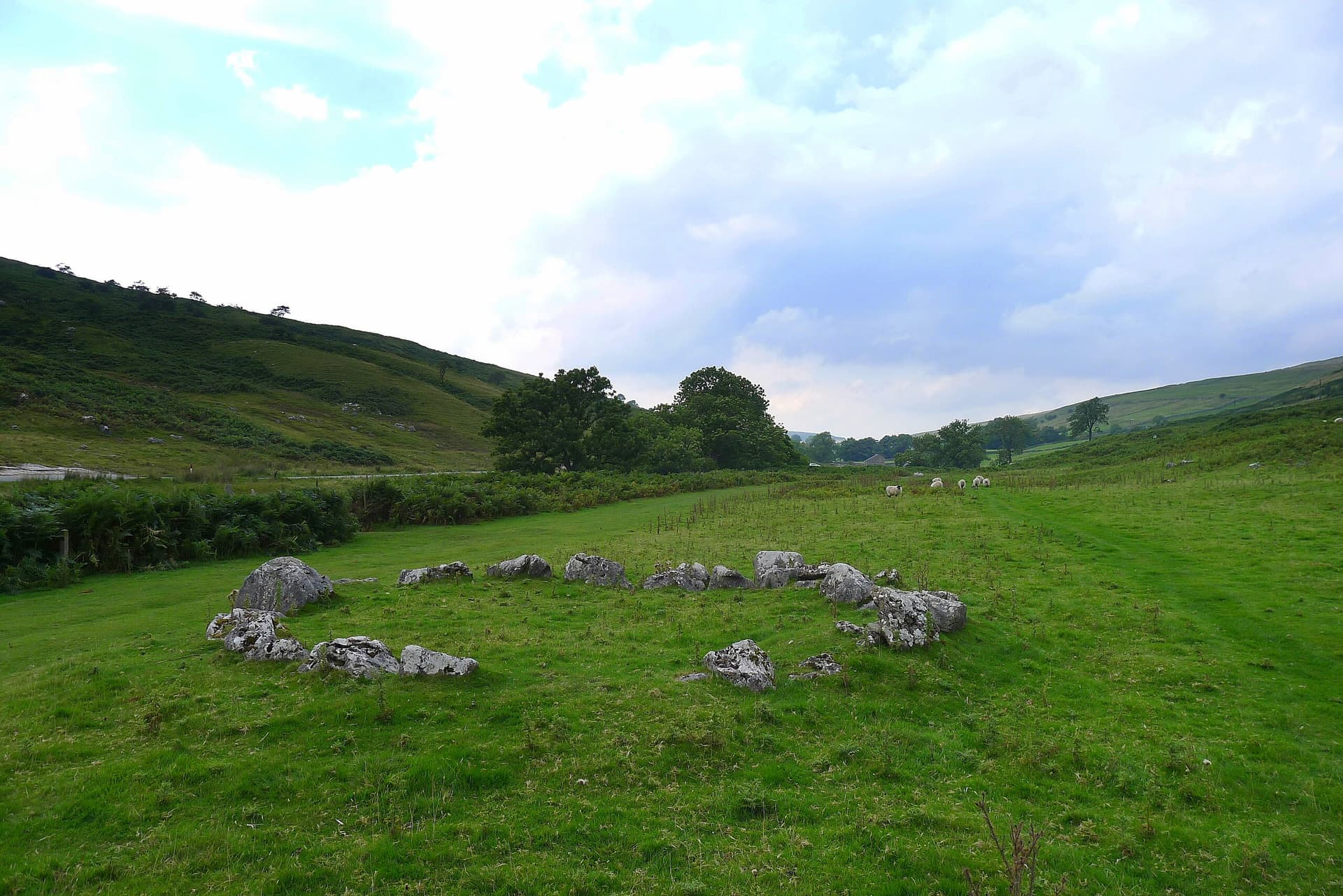 Yockenthwaite stone circle